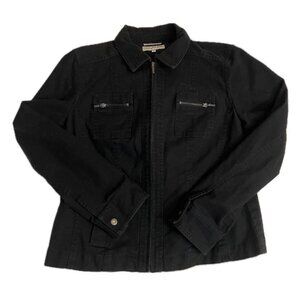 Jones New York Sport Utility Black Jacket